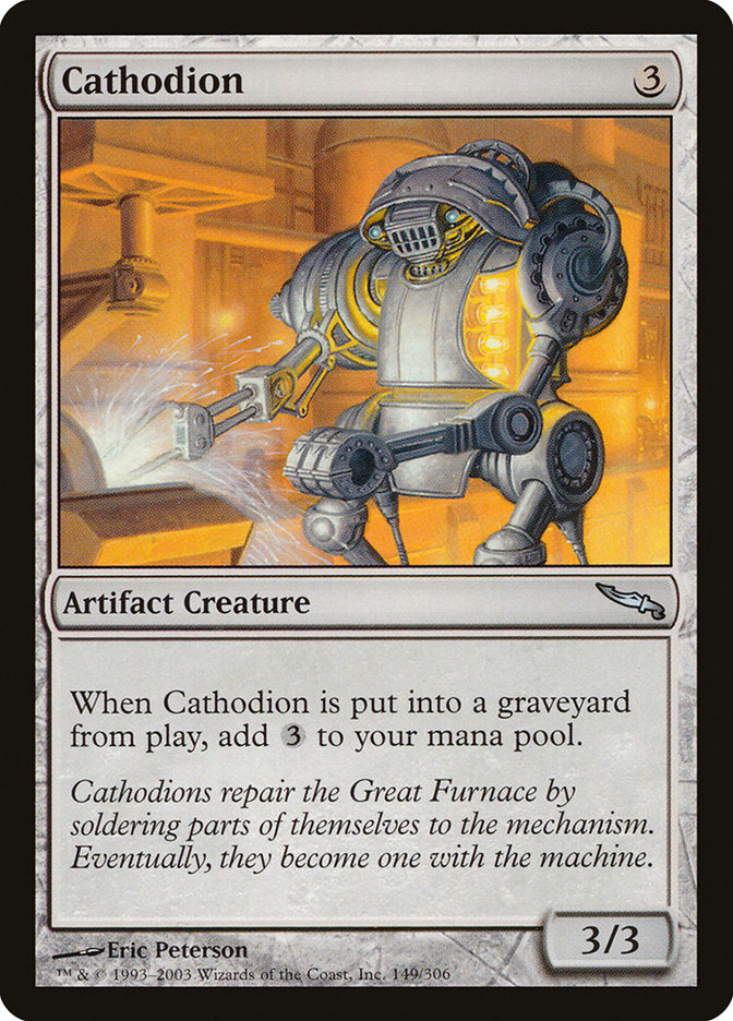 Cathodion [Mirrodin] | Shuffle n Cut Hobbies & Games