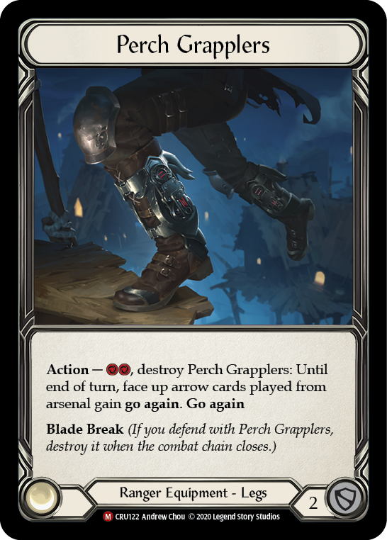 Perch Grapplers [CRU122] 1st Edition Cold Foil | Shuffle n Cut Hobbies & Games