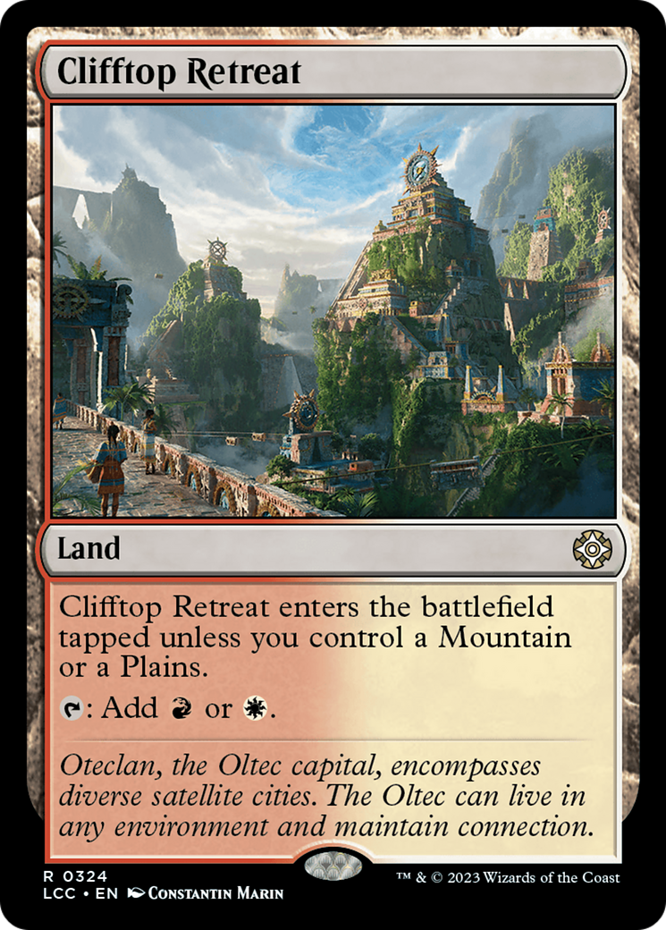 Clifftop Retreat [The Lost Caverns of Ixalan Commander] | Shuffle n Cut Hobbies & Games