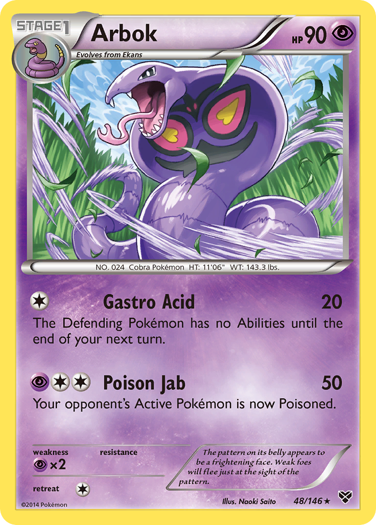 Arbok (48/146) [XY: Base Set] | Shuffle n Cut Hobbies & Games