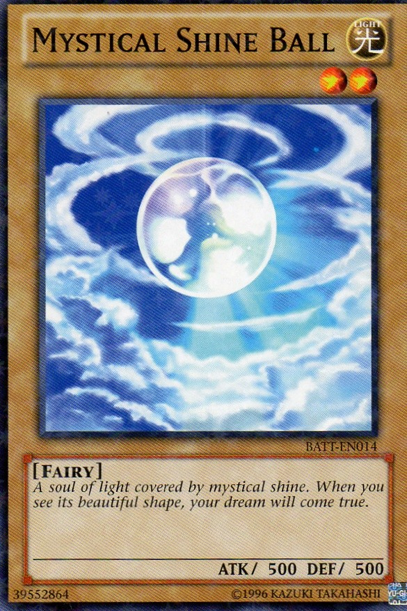 Mystical Shine Ball [BATT-EN014] Starfoil Rare | Shuffle n Cut Hobbies & Games