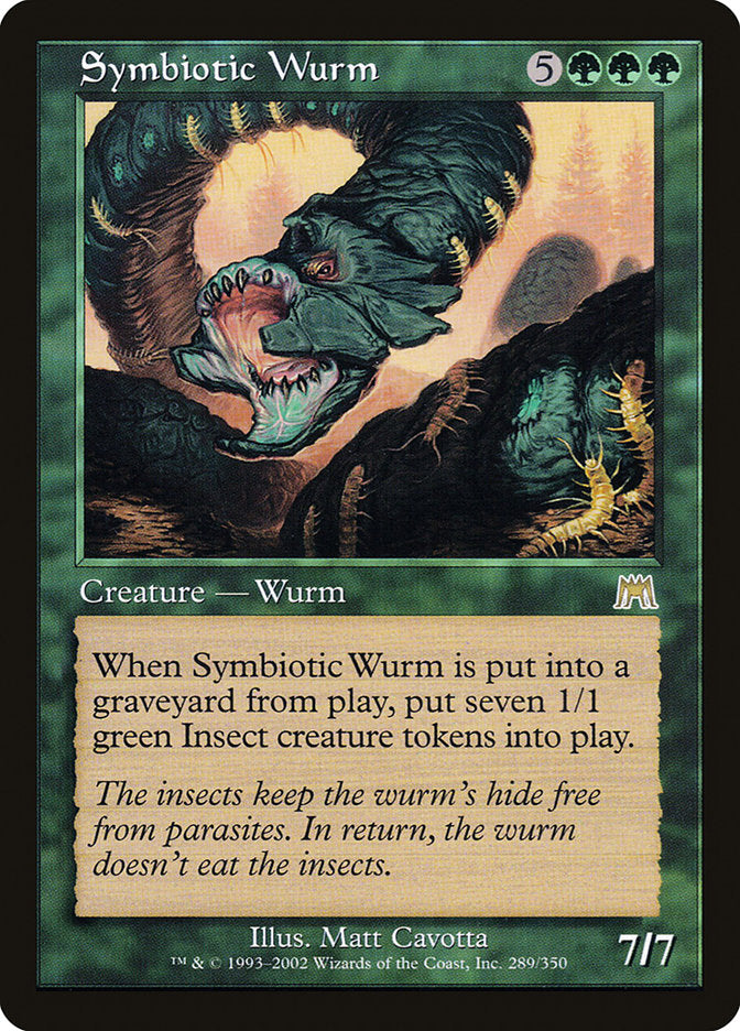 Symbiotic Wurm [Onslaught] | Shuffle n Cut Hobbies & Games