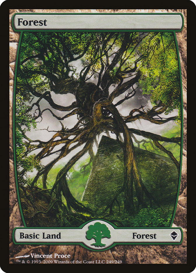 Forest (249) [Zendikar] | Shuffle n Cut Hobbies & Games