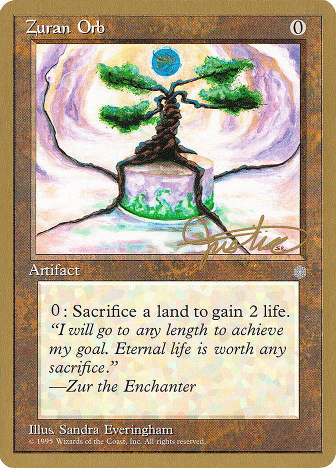 Zuran Orb (Mark Justice) [Pro Tour Collector Set] | Shuffle n Cut Hobbies & Games