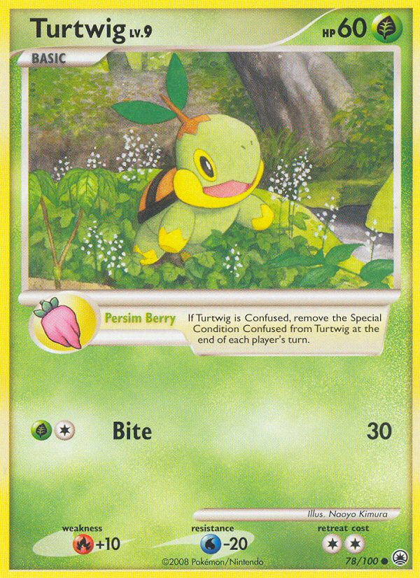 Turtwig (78/100) [Diamond & Pearl: Majestic Dawn] | Shuffle n Cut Hobbies & Games