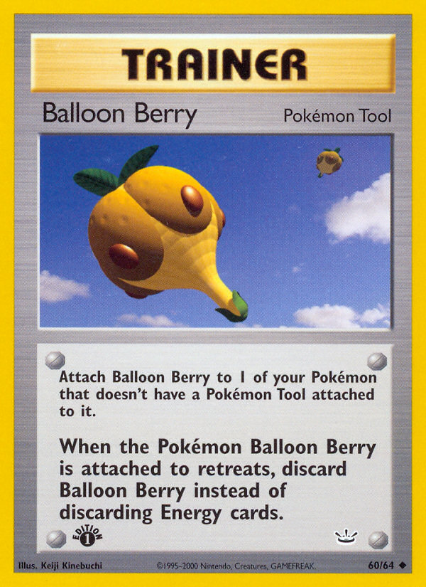 Balloon Berry (60/64) [Neo Revelation 1st Edition] | Shuffle n Cut Hobbies & Games