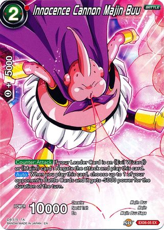 Innocence Cannon Majin Buu [EX06-05] | Shuffle n Cut Hobbies & Games