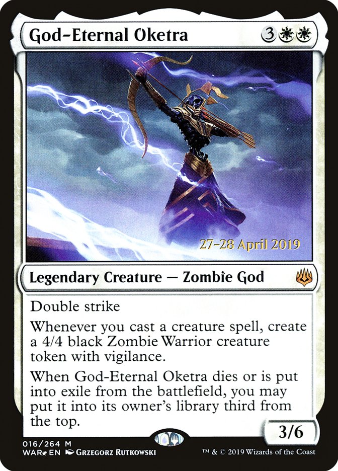 God-Eternal Oketra [War of the Spark Prerelease Promos] | Shuffle n Cut Hobbies & Games