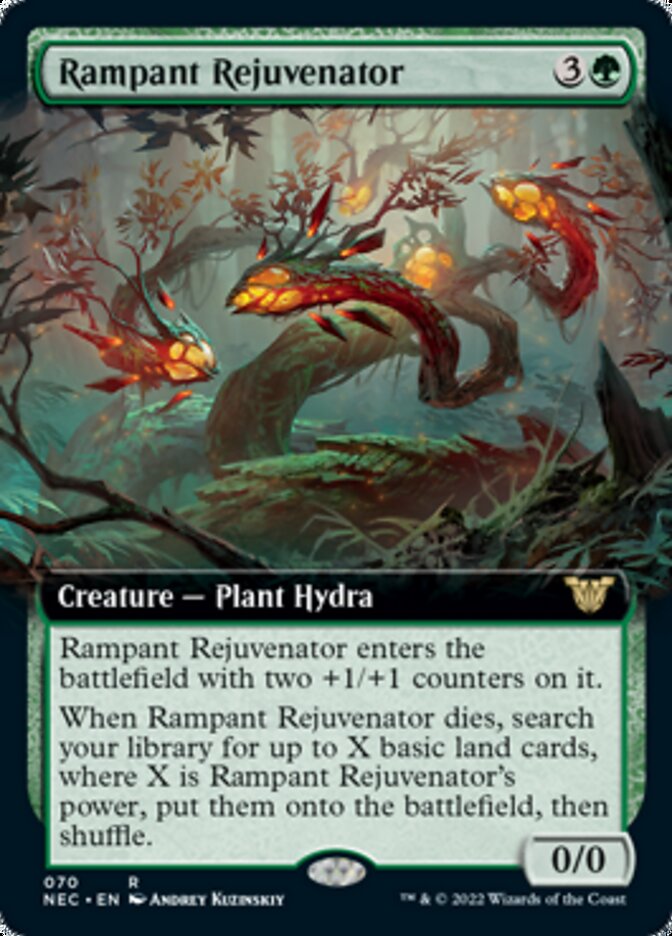 Rampant Rejuvenator (Extended Art) [Kamigawa: Neon Dynasty Commander] | Shuffle n Cut Hobbies & Games