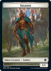 Soldier // Drake Double-Sided Token [Game Night: Free-for-All Tokens] | Shuffle n Cut Hobbies & Games