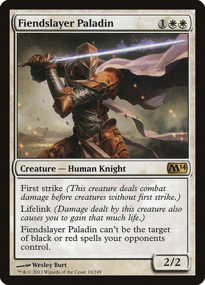 Fiendslayer Paladin [Magic 2014] | Shuffle n Cut Hobbies & Games