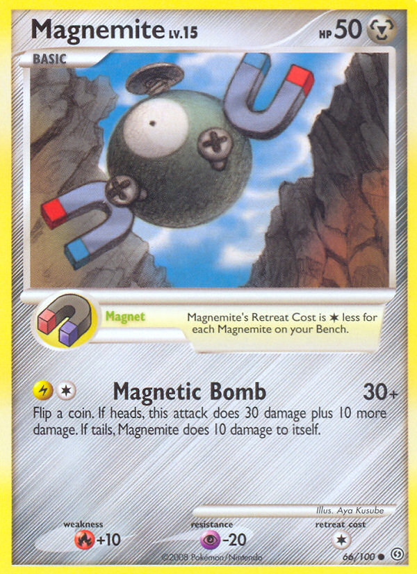 Magnemite (66/100) [Diamond & Pearl: Stormfront] | Shuffle n Cut Hobbies & Games