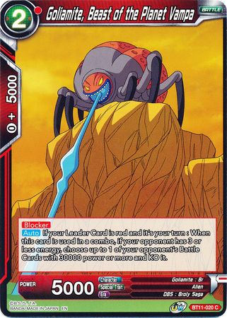 Goliamite, Beast of the Planet Vampa [BT11-020] | Shuffle n Cut Hobbies & Games