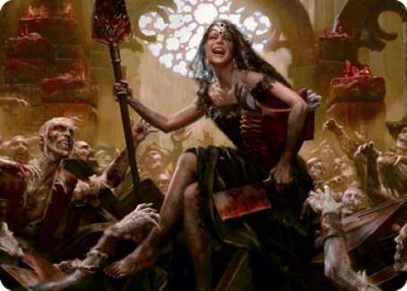 Gisa, Glorious Resurrector Art Card [Innistrad: Midnight Hunt Art Series] | Shuffle n Cut Hobbies & Games