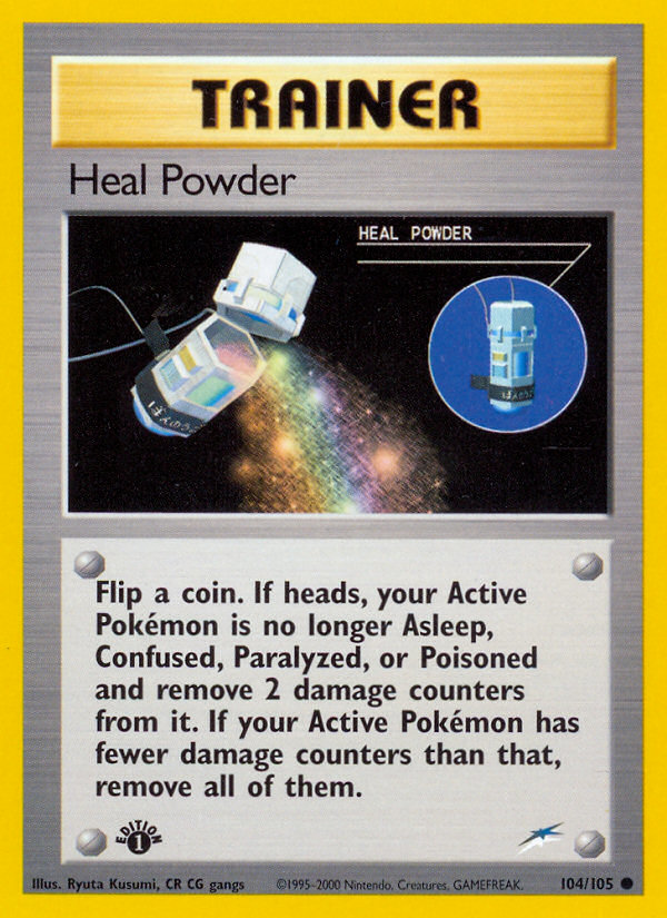 Heal Powder (104/105) [Neo Destiny 1st Edition] | Shuffle n Cut Hobbies & Games