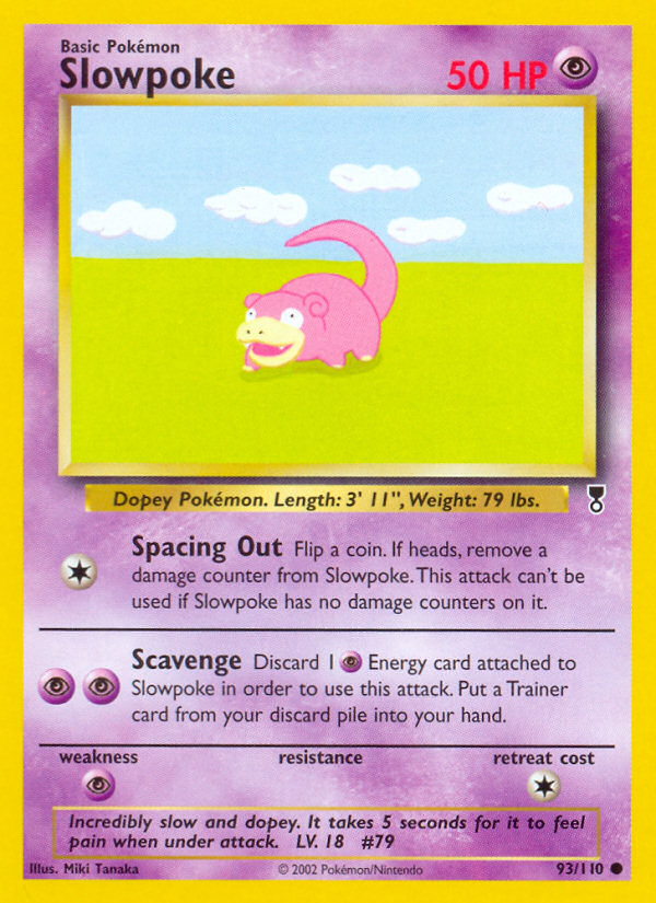 Slowpoke (93/110) [Legendary Collection] | Shuffle n Cut Hobbies & Games