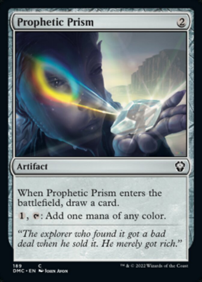 Prophetic Prism [Dominaria United Commander] | Shuffle n Cut Hobbies & Games