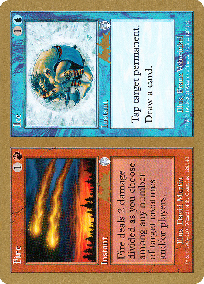 Fire // Ice (Brian Kibler) [World Championship Decks 2002] | Shuffle n Cut Hobbies & Games