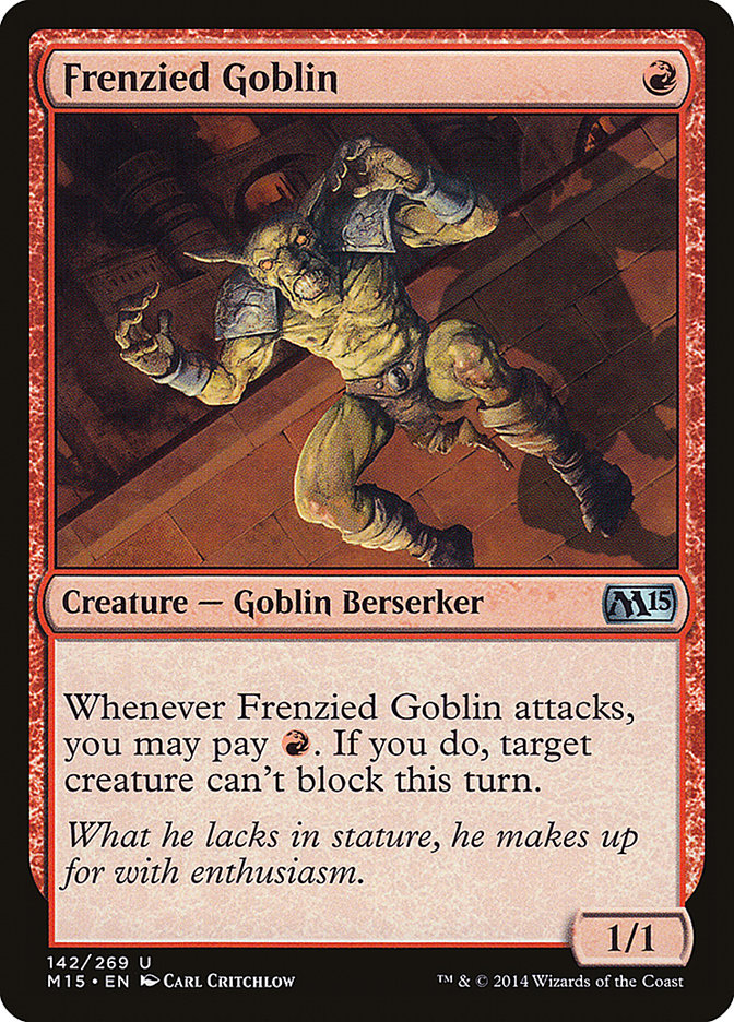 Frenzied Goblin [Magic 2015] | Shuffle n Cut Hobbies & Games