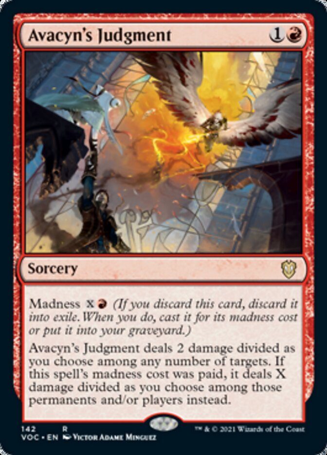 Avacyn's Judgment [Innistrad: Crimson Vow Commander] | Shuffle n Cut Hobbies & Games