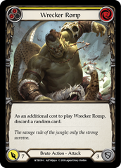 Wrecker Romp (Yellow) [WTR030-C] Alpha Print Normal | Shuffle n Cut Hobbies & Games