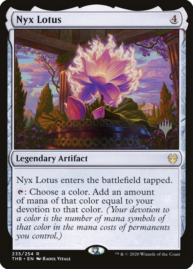 Nyx Lotus (Promo Pack) [Theros Beyond Death Promos] | Shuffle n Cut Hobbies & Games