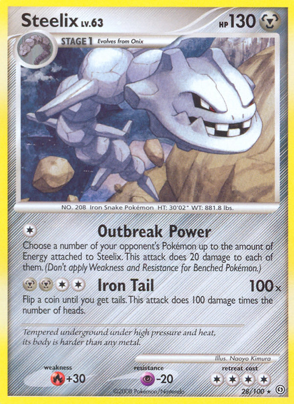 Steelix (28/100) [Diamond & Pearl: Stormfront] | Shuffle n Cut Hobbies & Games