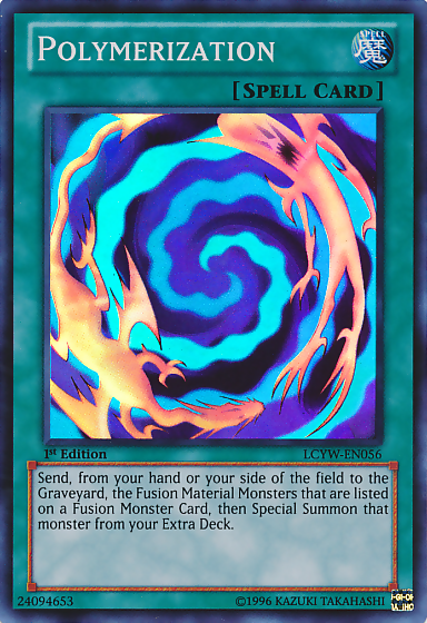 Polymerization [LCYW-EN056] Super Rare | Shuffle n Cut Hobbies & Games