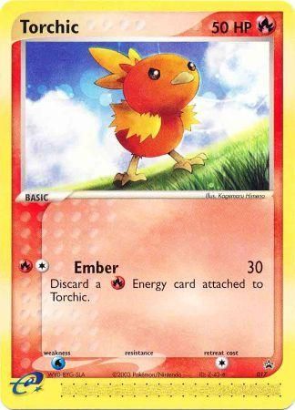 Torchic (017) (Non-Holo) [Nintendo: Black Star Promos] | Shuffle n Cut Hobbies & Games