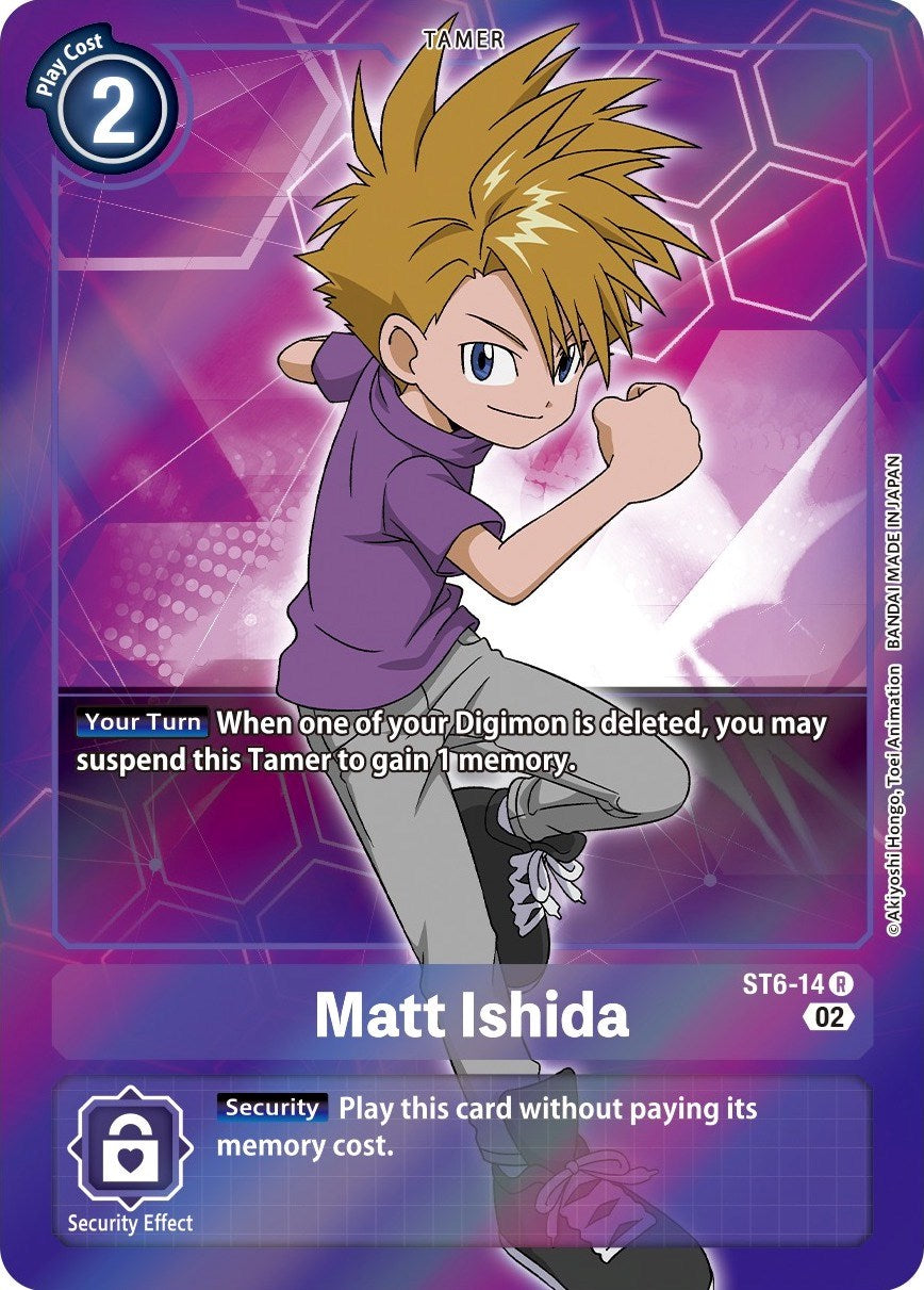 Matt Ishida [ST6-14] (Alternate Art) [Starter Deck: Ragnaloardmon] | Shuffle n Cut Hobbies & Games