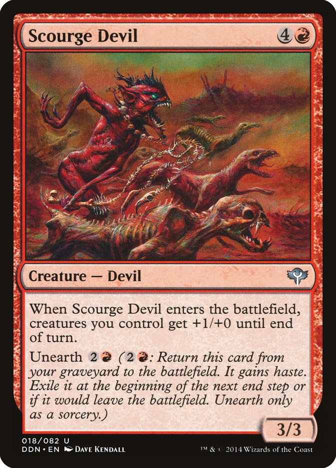 Scourge Devil [Duel Decks: Speed vs. Cunning] | Shuffle n Cut Hobbies & Games