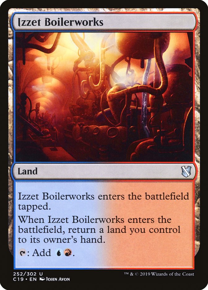 Izzet Boilerworks [Commander 2019] | Shuffle n Cut Hobbies & Games