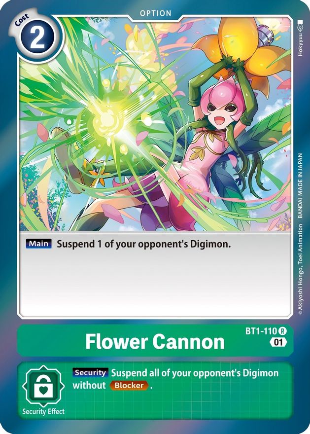 Flower Cannon [BT1-110] [Starter Deck: Ultimate Ancient Dragon] | Shuffle n Cut Hobbies & Games