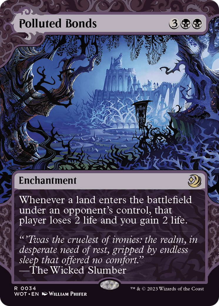 Polluted Bonds [Wilds of Eldraine: Enchanting Tales] | Shuffle n Cut Hobbies & Games