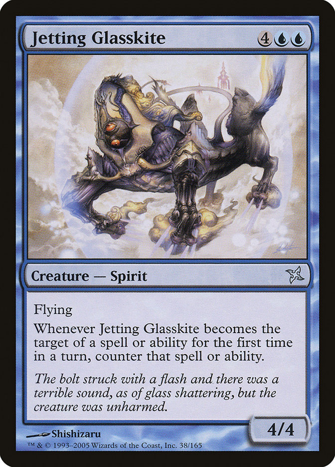 Jetting Glasskite [Betrayers of Kamigawa] | Shuffle n Cut Hobbies & Games