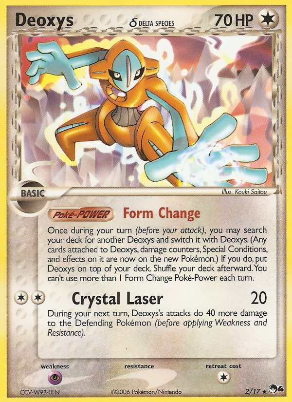 Deoxys (2/17) (Delta Species) [POP Series 4] | Shuffle n Cut Hobbies & Games