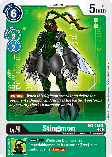 Stingmon [EX1-038] [Classic Collection] | Shuffle n Cut Hobbies & Games