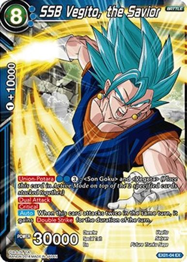 SSB Vegito, the Savior (EX01-04) [Mighty Heroes] | Shuffle n Cut Hobbies & Games