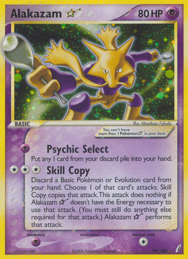 Alakazam Star (99/100) [EX: Crystal Guardians] | Shuffle n Cut Hobbies & Games