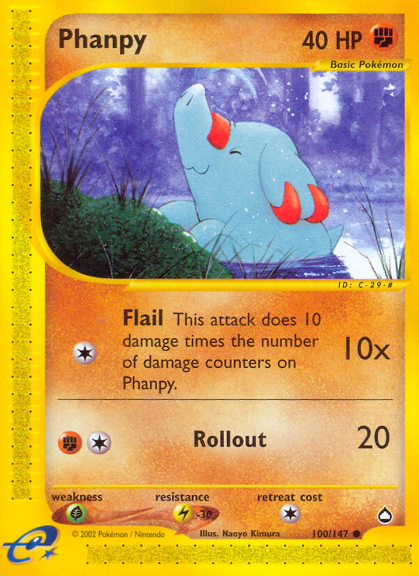 Phanpy (100/147) [Aquapolis] | Shuffle n Cut Hobbies & Games