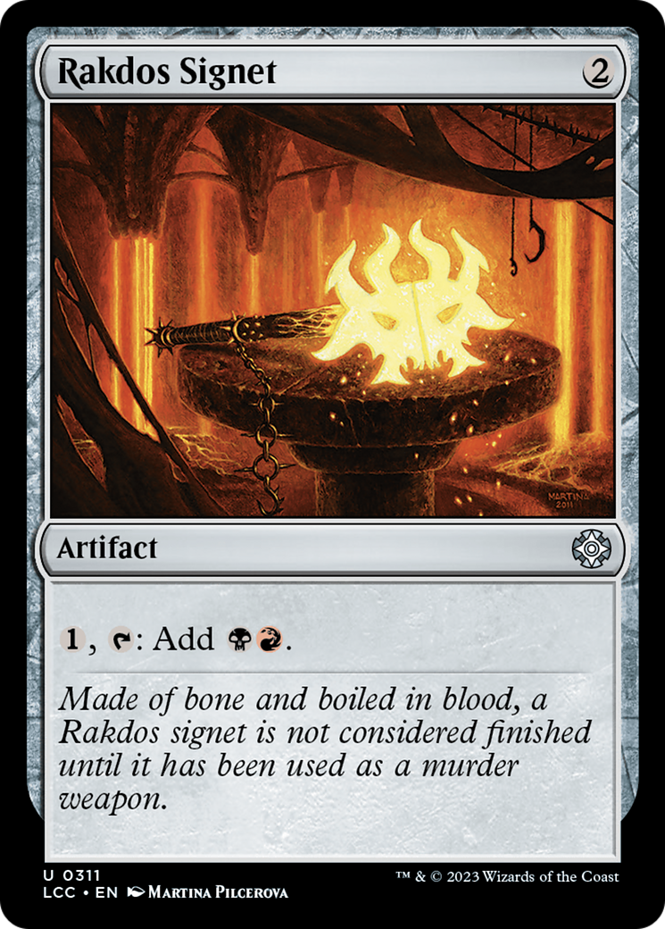 Rakdos Signet [The Lost Caverns of Ixalan Commander] | Shuffle n Cut Hobbies & Games