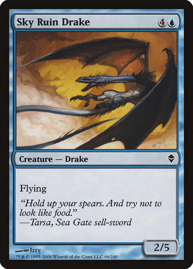 Sky Ruin Drake [Zendikar] | Shuffle n Cut Hobbies & Games