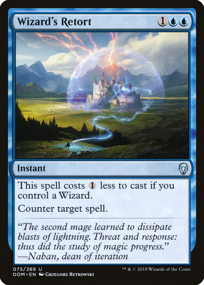 Wizard's Retort [Dominaria] | Shuffle n Cut Hobbies & Games