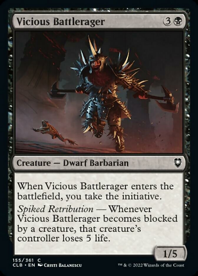 Vicious Battlerager [Commander Legends: Battle for Baldur's Gate] | Shuffle n Cut Hobbies & Games