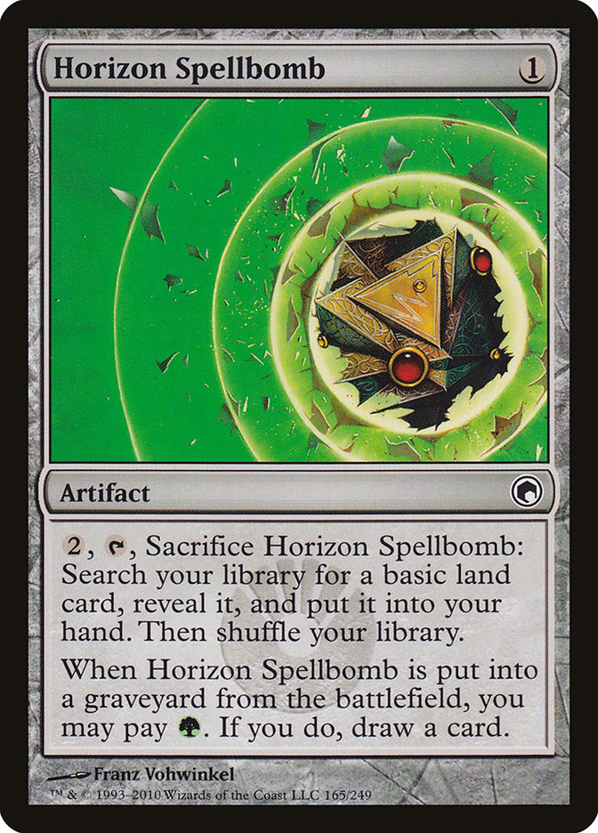 Horizon Spellbomb [Scars of Mirrodin] | Shuffle n Cut Hobbies & Games