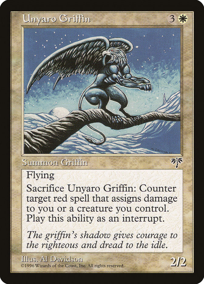 Unyaro Griffin [Mirage] | Shuffle n Cut Hobbies & Games