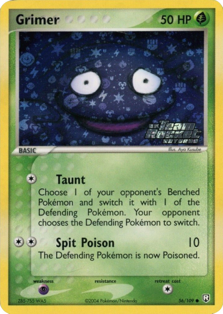 Grimer (56/109) (Stamped) [EX: Team Rocket Returns] | Shuffle n Cut Hobbies & Games