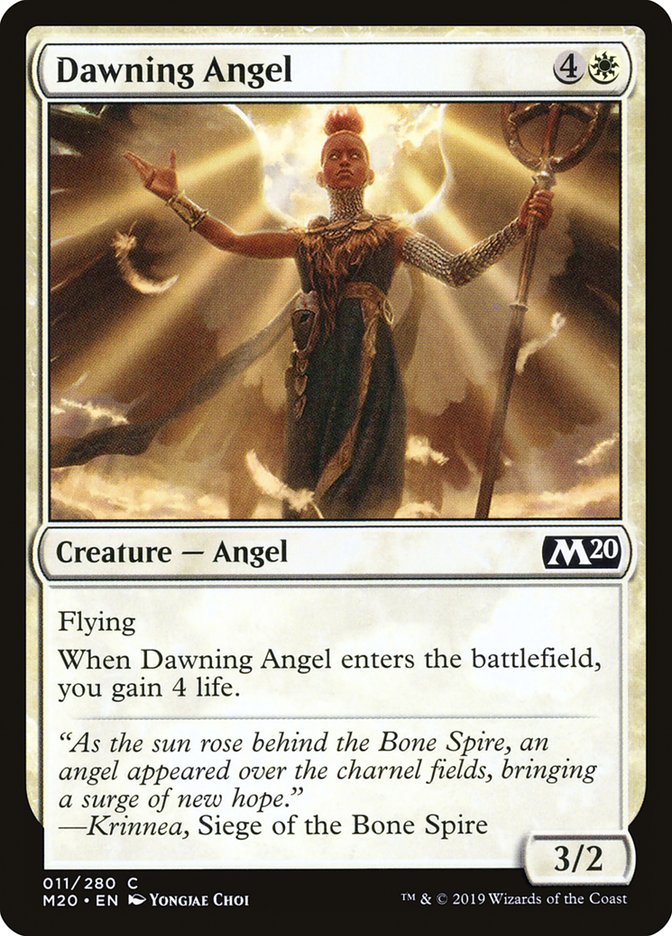 Dawning Angel [Core Set 2020] | Shuffle n Cut Hobbies & Games