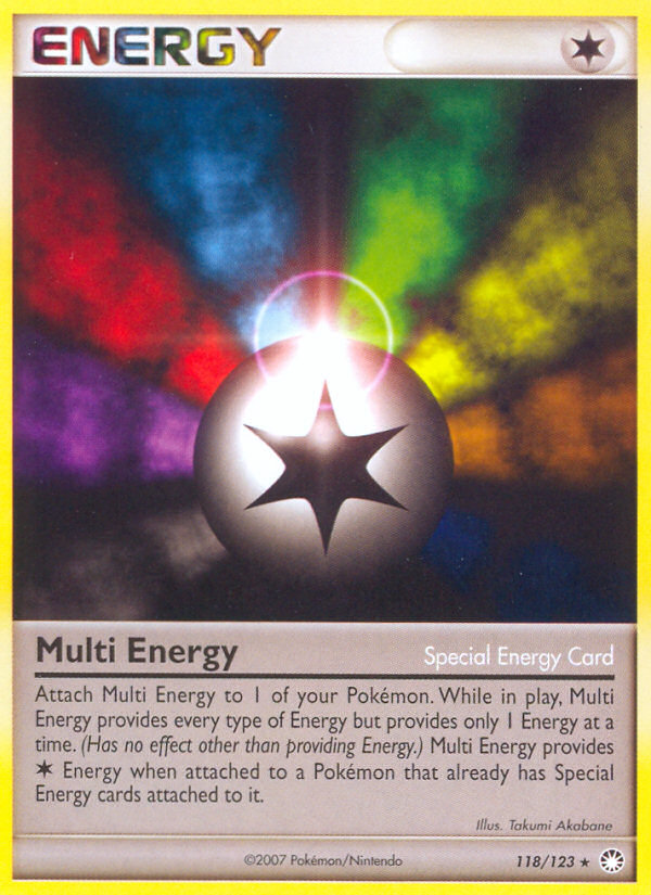 Multi Energy (118/123) [Diamond & Pearl: Mysterious Treasures] | Shuffle n Cut Hobbies & Games