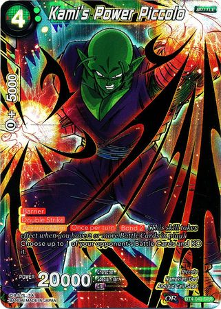 Kami's Power Piccolo (SPR) [BT4-049] | Shuffle n Cut Hobbies & Games